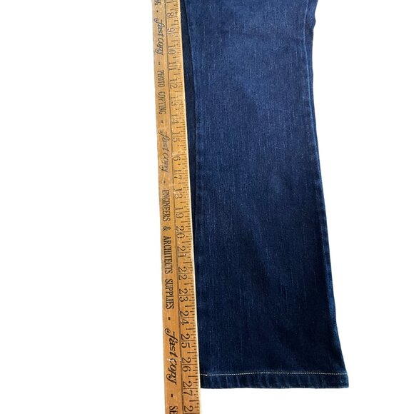 Belle by Kim Gravel‎ Flexibelle Petite Bootcut Denim Jeans 6P - Picture 10 of 12